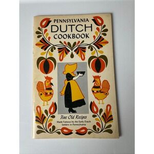 Pennsylvania Dutch Cookbook Fine Old Recipes Culinary Arts Press 1971 Booklet